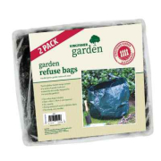 Kingfisher Garden 2pc Heavy Duty Garden Refuse Bag